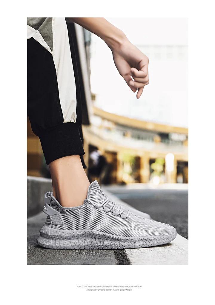 Mens Trendy Daily wear Casual Shoes - Grey