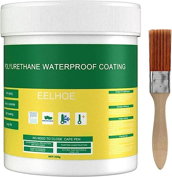 Transparent waterproof glue (436gms) + Free Brush