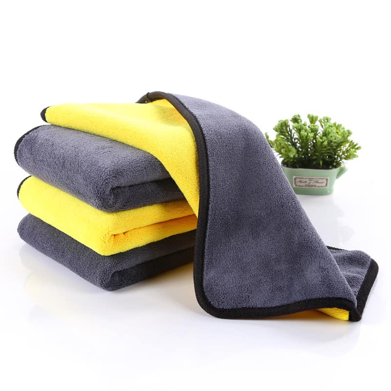 600 GSM Double Side Microfiber Cloth (Pack of 2)